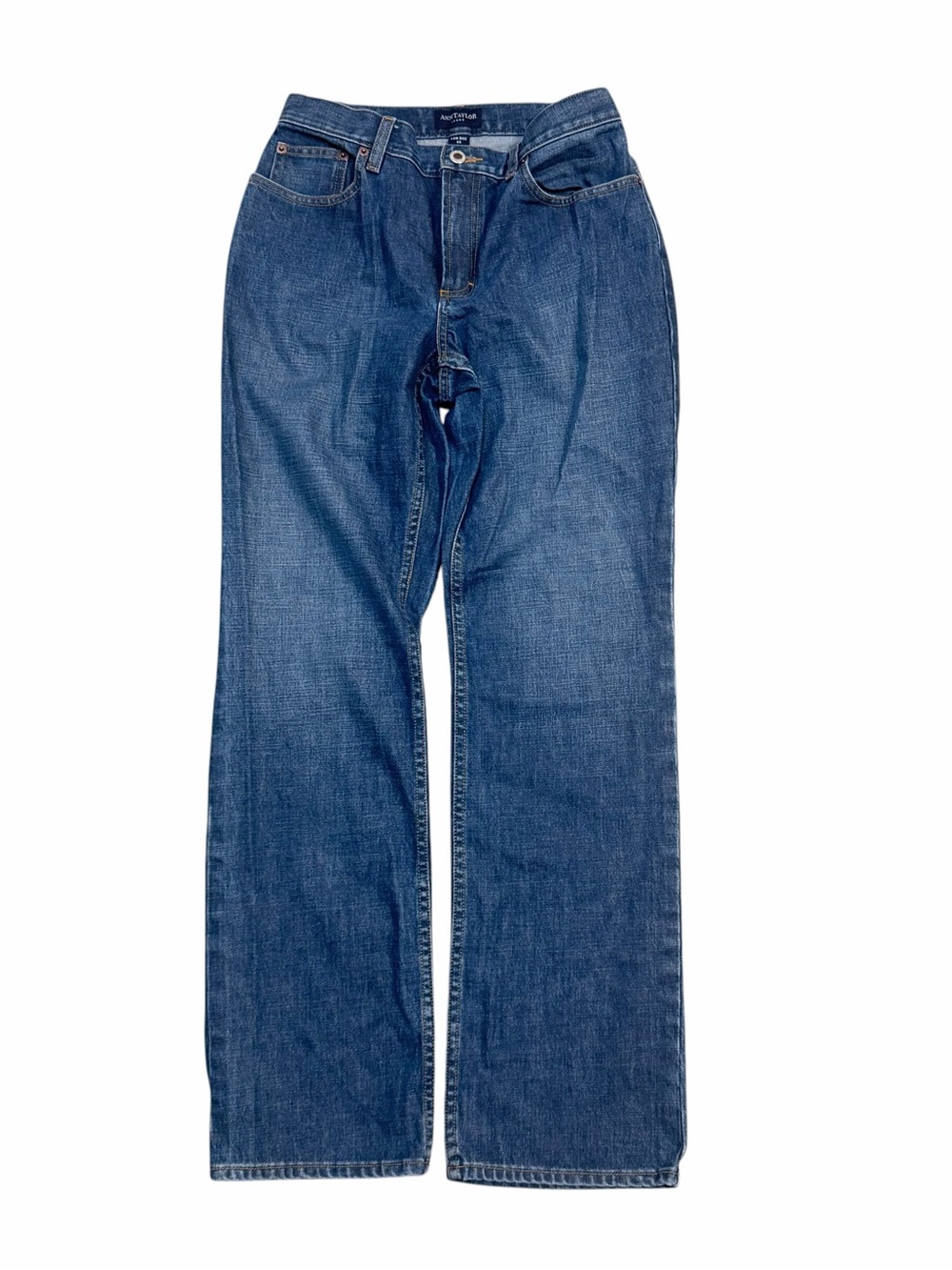 Ann Taylor Low Rise Bootcut Jeans Dark Wash Size 4R